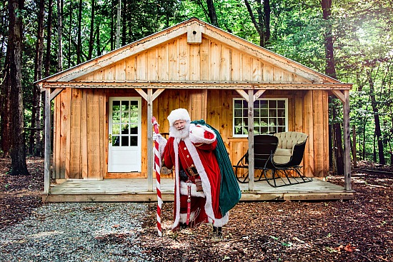  SANTA Experience at Christmas Cabin at Hidden Pond Tree Farm - November 19, 2022